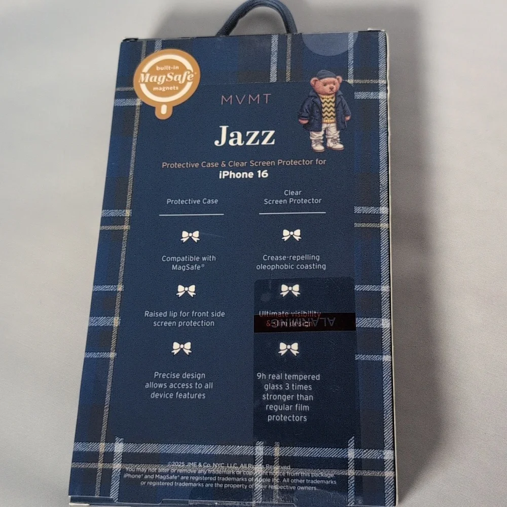 MVMT Jazz Teddy Bear iPhone 16 Case